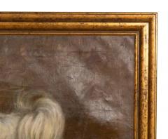 Oil on Canvas Painting of a Seidenspitz Dog - 4137054