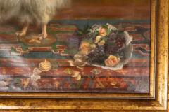 Oil on Canvas Painting of a Seidenspitz Dog - 4137068