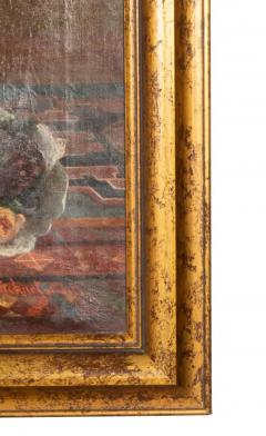 Oil on Canvas Painting of a Seidenspitz Dog - 4137070