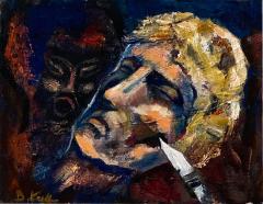 Oil on Canvas of a Head Mid Century - 1810089