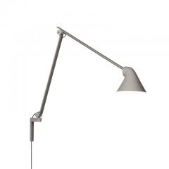Oki Sato Oki Sato NJP Gray Large Wall Light for Louis Poulsen - 526910