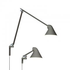 Oki Sato Oki Sato NJP White Large Wall Light for Louis Poulsen - 526860