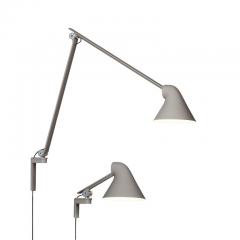 Oki Sato Oki Sato NJP White Large Wall Light for Louis Poulsen - 526861