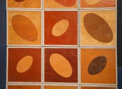 Olav Mathiesen Chic set of 25 framed Japanese paper collages - 4699823