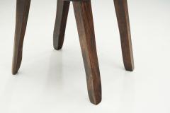 Olavi H nninen Brutalist Solid Wood Dining Chair Set by Olavi H nninen Finland 1950s - 2676746