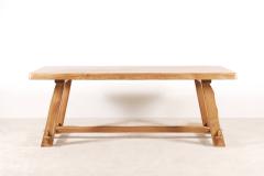 Olavi H nninen Olavi H nninen Blond Elm Dining Table for Mikko Nupponen Finland 1950 - 1247709