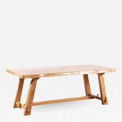 Olavi H nninen Olavi H nninen Blond Elm Dining Table for Mikko Nupponen Finland 1950 - 1252796