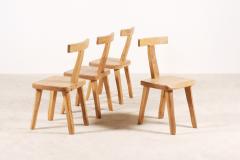 Olavi H nninen Olavi H nninen for Mikko Nupponen Set of 10 Elm Chairs Finland 1950 - 1067222