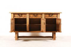 Olavi H nninen Olavi H nninen for Mikko Nupponen Solid Elm Sideboard Finland 1950 - 1173332