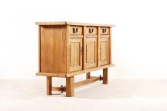 Olavi H nninen Olavi H nninen for Mikko Nupponen Solid Elm Sideboard Finland 1950 - 1173333