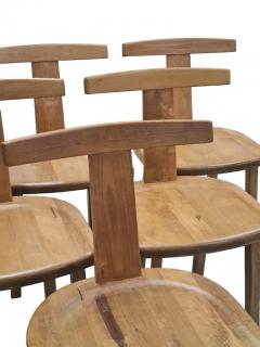 Olavi H nninen Set of Six Rare Olavi H nninen Juha Chairs in Solid Birch HMN 1950s - 4183888