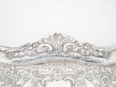 Old English Sheffield Silver Plate Snuffer Tray Engraved Interior - 3169909