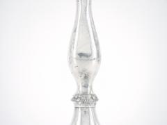 Old English Sheffield Silver Plate Tableware Pair Two Ram Candelabra - 3170856