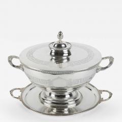 Old English Sheffield Silver Plated Covered Tureen - 290425
