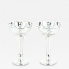 Old English Sheffield Silver Plated Pair of Decorative Bud Vases - 3890651