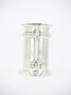 Old English Silver Plate Art Nouveau Style Ice Bucket - 3168979
