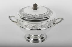 Old English Silver Plate Sheffield Covered Tureen - 289735