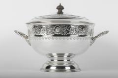 Old English Silver Plate Sheffield Covered Tureen - 289737