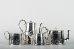 Old English Silver Plate Tea Coffee Service - 289776