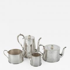 Old English Silver Plate Tea Coffee Service - 298596