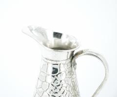 Old English Silver Plated Crocodile Design Decorative Jug Vase - 3886530