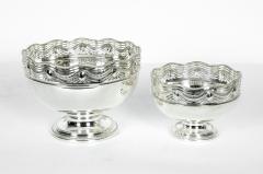 Old English Silver Plated Two Pieces Centre Table Set - 330879