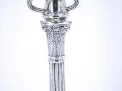Old English Silverplate Five Light Candelabrum by James Dixon circa 1860 - 3168187
