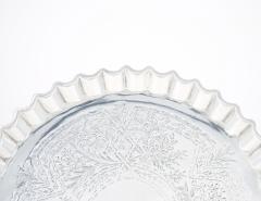 Old English Silverplate Salver Tray - 3168596