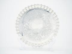 Old English Silverplate Salver Tray - 3168602