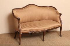 Old Mahogany French Hepplewhite Settee - 2370811