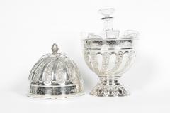 Old Sheffield Silver Plated Egg Shape Liquor Cave - 717329