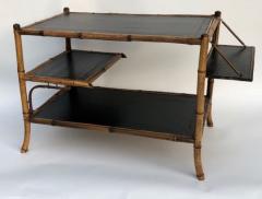 Old Three Tier Bamboo Table - 2382850