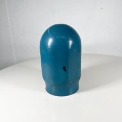 Old Vintage Blue Threaded Gas Cylinder Cap - 2983364
