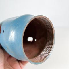 Old Vintage Blue Threaded Gas Cylinder Cap - 2983365