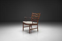 Ole Wanscher Model 1755 Chair by Ole Wanscher for Fritz Hansen Denmark ca 1940s - 4515543