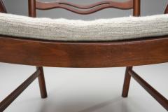 Ole Wanscher Model 1755 Chair by Ole Wanscher for Fritz Hansen Denmark ca 1940s - 4515549