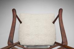 Ole Wanscher Model 1755 Chair by Ole Wanscher for Fritz Hansen Denmark ca 1940s - 4515551