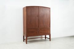 Ole Wanscher Ole Wanscher Arched Top Mahogany Cabinet Denmark - 1227455