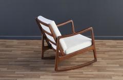 Ole Wanscher Ole Wanscher Model FD 120 Walnut Rocking Chair for France Son - 3714009