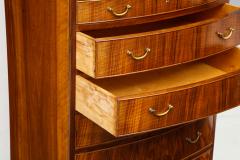 Ole Wanscher Ole Wanscher Rosewood Bowfront Chest of Drawers circa 1940s - 752003