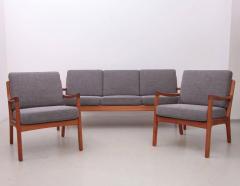 Ole Wanscher Ole Wanscher for France Son or Senator Teak Set with new upholstery - 526280