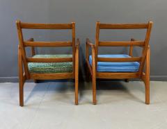 Ole Wanscher Pair of Danish Teak Easy Chair by Ole Wanscher 1950s with Ottoman Mid Century - 2984973