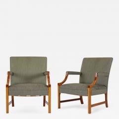 Ole Wanscher Pair of Ole Wanscher Armchairs - 224381