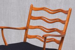 Ole Wanscher Pair of Ole Wanscher Armchairs Model 1755 Fritz Hansen Denmark 1940s - 4334489