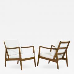Ole Wanscher Scandinavian Teak Lounge Chairs Model FD109 by Ole Wanscher - 661545
