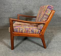 Ole Wanscher Vintage Danish Mid Century Modern Teak Senator Lounge Chair by Ole Wanscher - 3401091