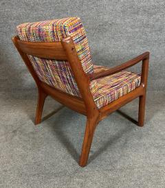 Ole Wanscher Vintage Danish Mid Century Modern Teak Senator Lounge Chair by Ole Wanscher - 3401097