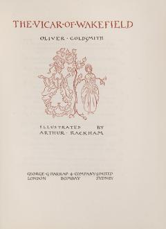 Oliver Goldsmith The Vicar of Wakefield - 2872568