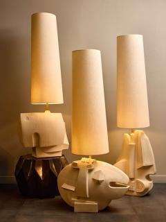 Olivia Cognet Giant Vallauris Table lamps in Ceramic by Olivia Cognet - 4715982