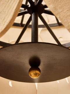 Olivia Cognet Olivia Cognet Cascade Ceramic and Iron Chandelier - 4795754